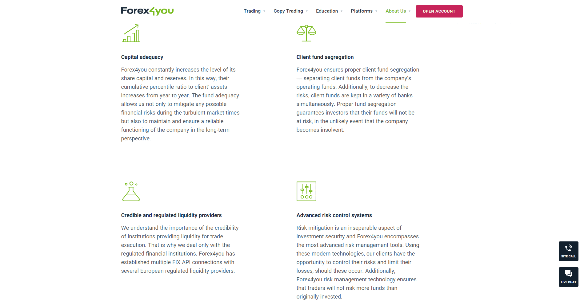 Forex4you Review safety features Forex4you Review safety features